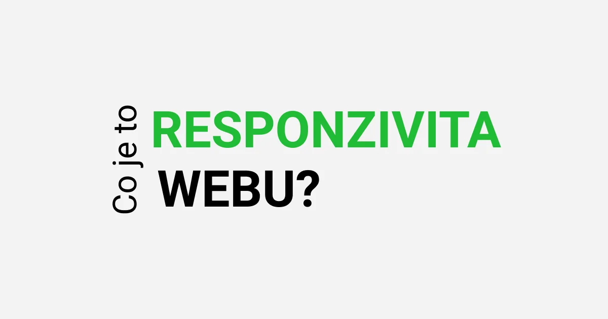 Co je to responzivní web?